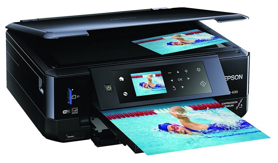 Epson XP-630 Wireless Color Photo Printer with Scanner & Copier (C11CE79201) N6
