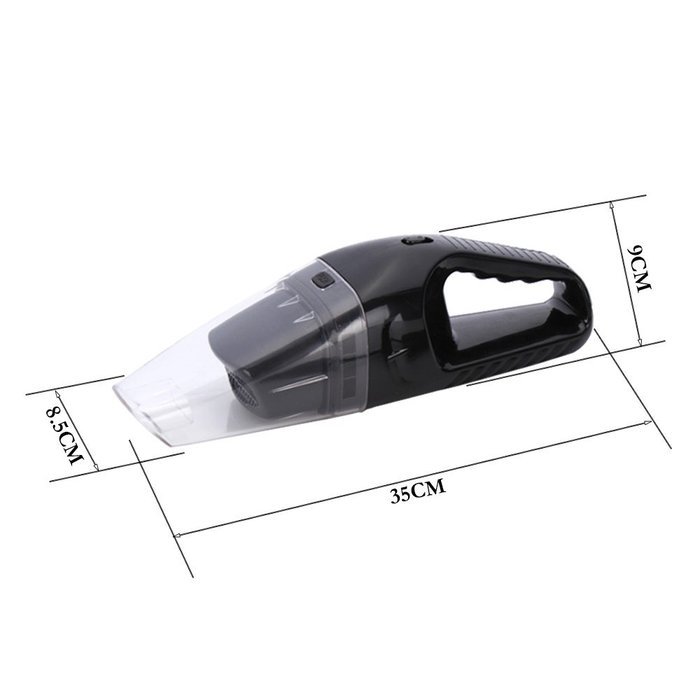 120W Portable Orange Dust buster Auto Handheld Cleaner Wet & Dry Car Vacuum Cleaner Handheld Vacuums ((16 FT Power... N2