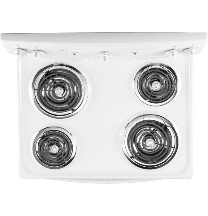 GE GIDDS-632164 30" 5 cu. ft. Free-Standing Electric Range, White