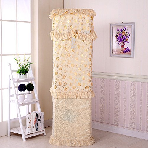 UAI-Four bread cloth gilt rose air conditioning cover vertical air conditioning cover Cabinet hood,Gold,M
