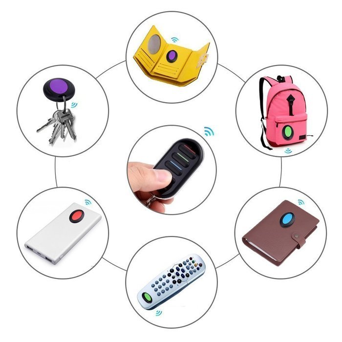 Ohala Key Finder Wireless RF Item Locator, Remote Control - Support for Pet, Cell, Wireless RF Remote Item, Wallet... N5