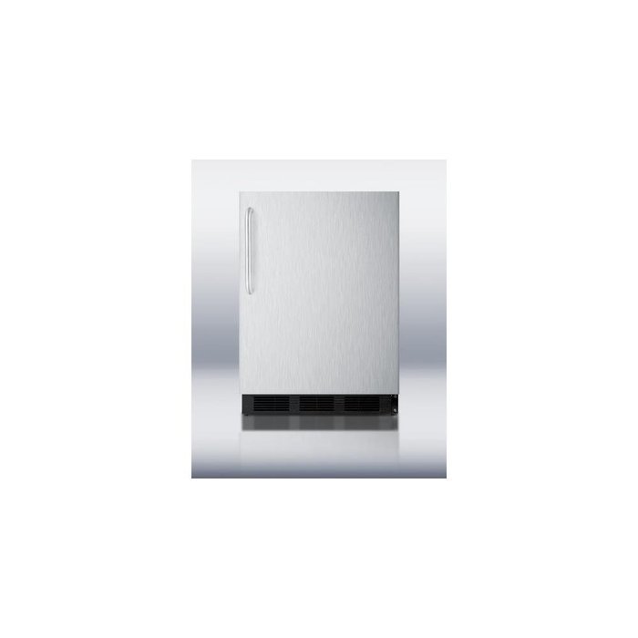 Summit FF6BBISSTBADA 5.5 cu. ft. All-Refrigerator With Automatic Defrost Hidden Evaporator Adjustable Shelves... N5
