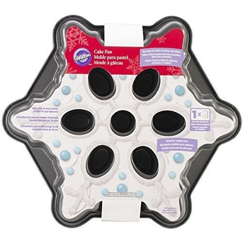 Wilton Industries 2105-1555 Christmas Snowflake Cake Pan
