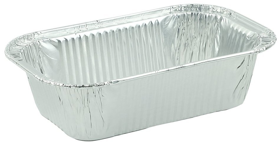 Foil Small Mini-Loaf Bread Pan w/Clear Lid 20 Sets