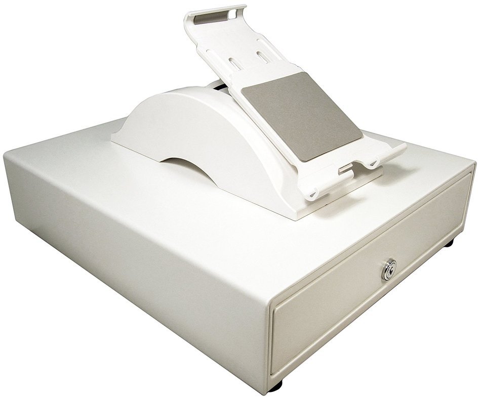 APG VP554A-AW1416 Vasario Series Standard-Duty Cash Drawer with USB PRO Interface, Painted Front, 13.8" x 16.3... N3