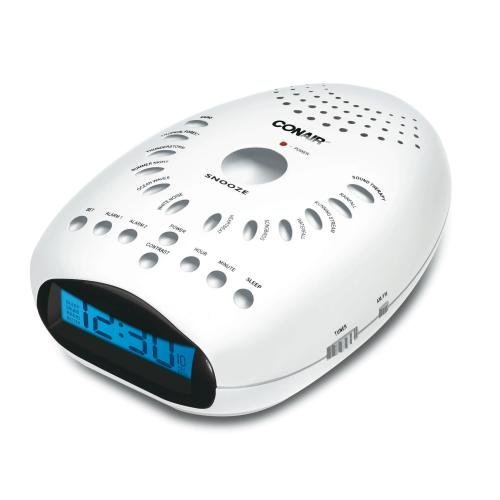 CONAIR RELAXING CLOCK RADIO CONAIR SOOTHING SOUNDS RELAXATION CLOCK RADIO (SU7)