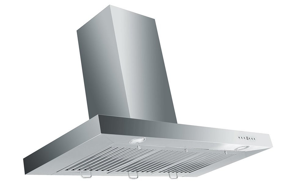 Z Line KE-42 Stainless Steel Wall Mount Range Hood, 42-Inch N3