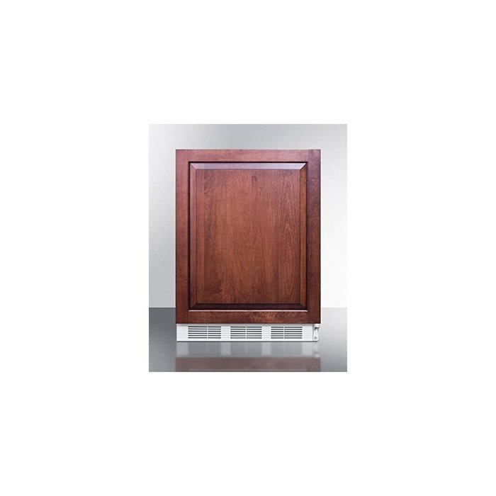 Summit ALB651IF 5.1 Cu. Ft. Custom Panel Undercounter Built-In Compact Refrigerator