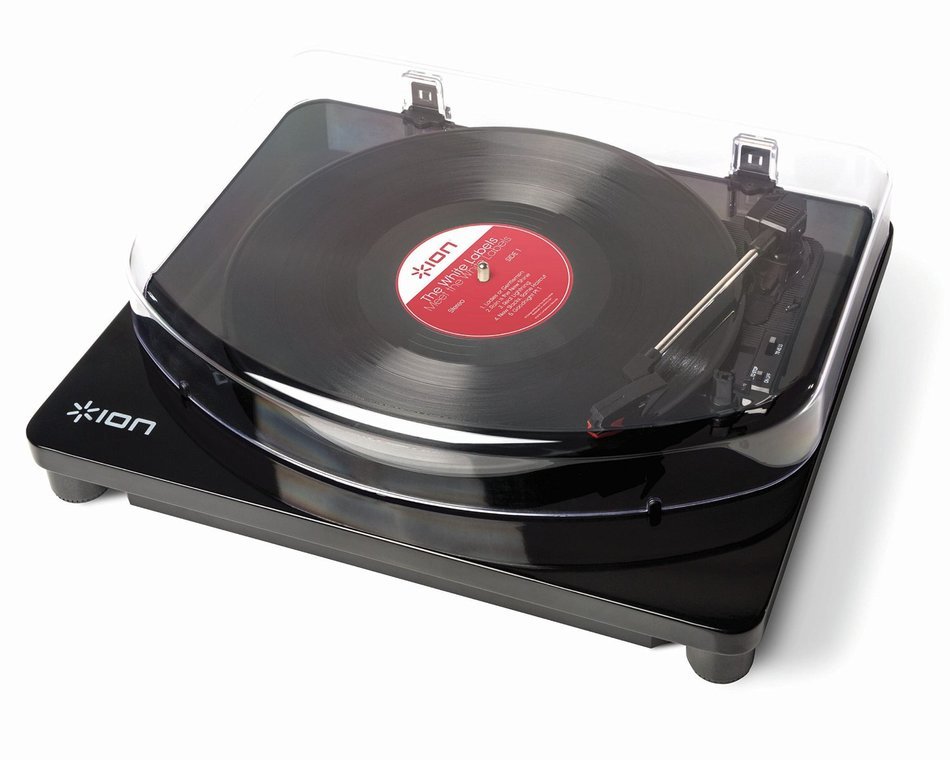 ION Audio Classic LP | 3-Speed USB Conversion Turntable for Mac & PC with Hinged Dust-Cover