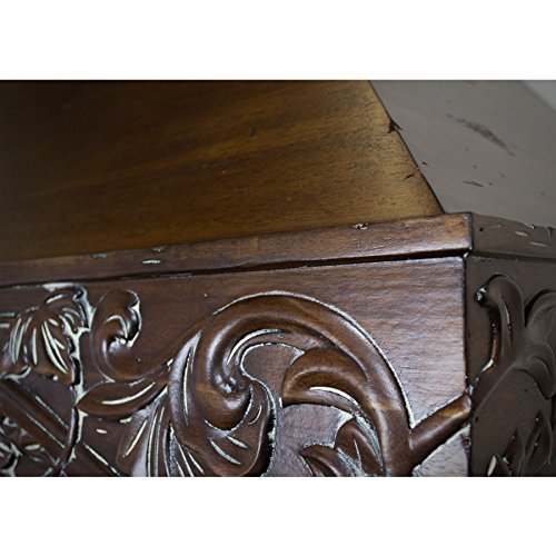 1200 CFM Wall Mounted Range Hood Size: 17.5" H x 36" W x 21.5" D, Finish: Walnut N3