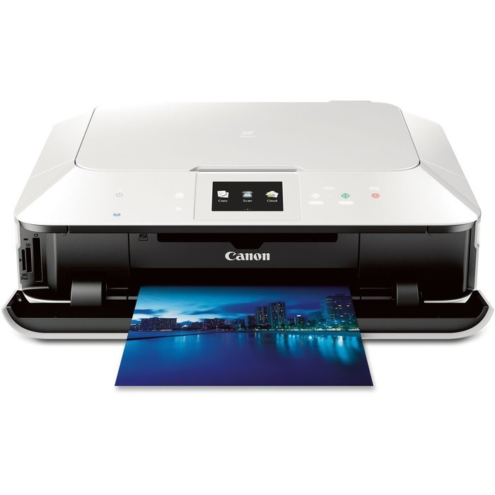 Canon PIXMA MG7120 Wireless Color Photo All-In-One Printer, Mobile Smart Phone and Tablet Printing, White N13