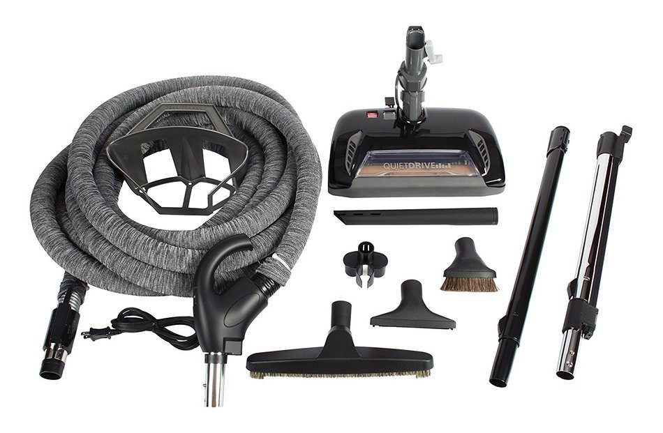 Cen-Tec Systems 91574 Central Vacuum Accessory Package with CT23QD Electric Brush
