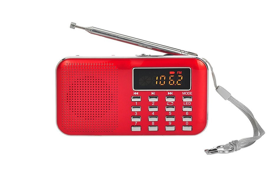 TimornTM Fashion Stereo Sound FM Radio Support TF Card / USB Disk with LED Screen Display Suitable for Mobile... N3