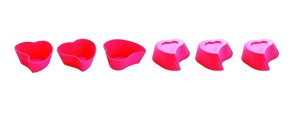 Siliconezone 5" Non-Stick Silicone Gingerbread Muffin Cup N8