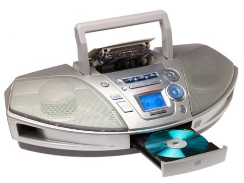 Panasonic RXES25 Power Blaster Digtal Tuner CD Radio Cassette Boombox
