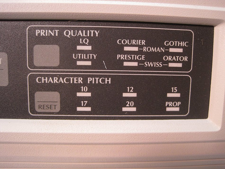 Okidata Microline 590, 24 Pin Printer N4