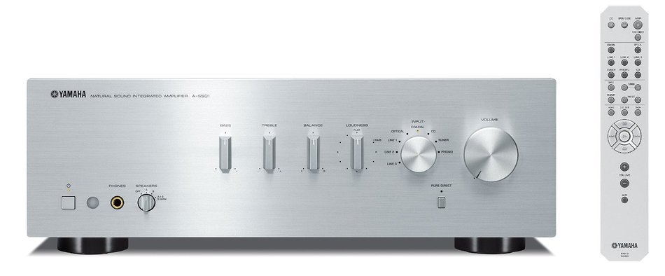 Yamaha A-S701SL Natural Sound Integrated Stereo Amplifier (Silver) N12