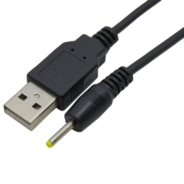 CableDeconn USB to DC4.0 mm/1.7mm 5 Volt DC Barrel Jack Power Cable