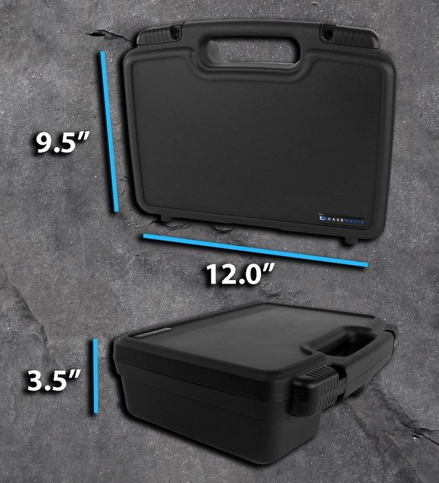 DJLOCK Portable Hard Carrying Case w/ Customizable Foam for Monster GO DJ Portable Mixer Digital Turntable, Microphone... N2