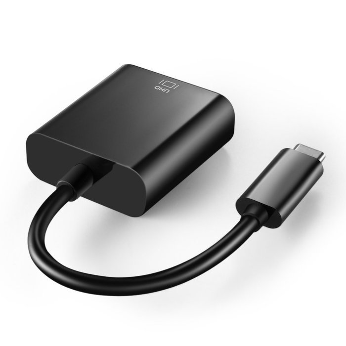 TNP USB Type C to HDMI Adapter - USB-C 3.1 Male to HDMI Female High Speed Ultra HD UHD 4K 1080P Video Audio AV... N49