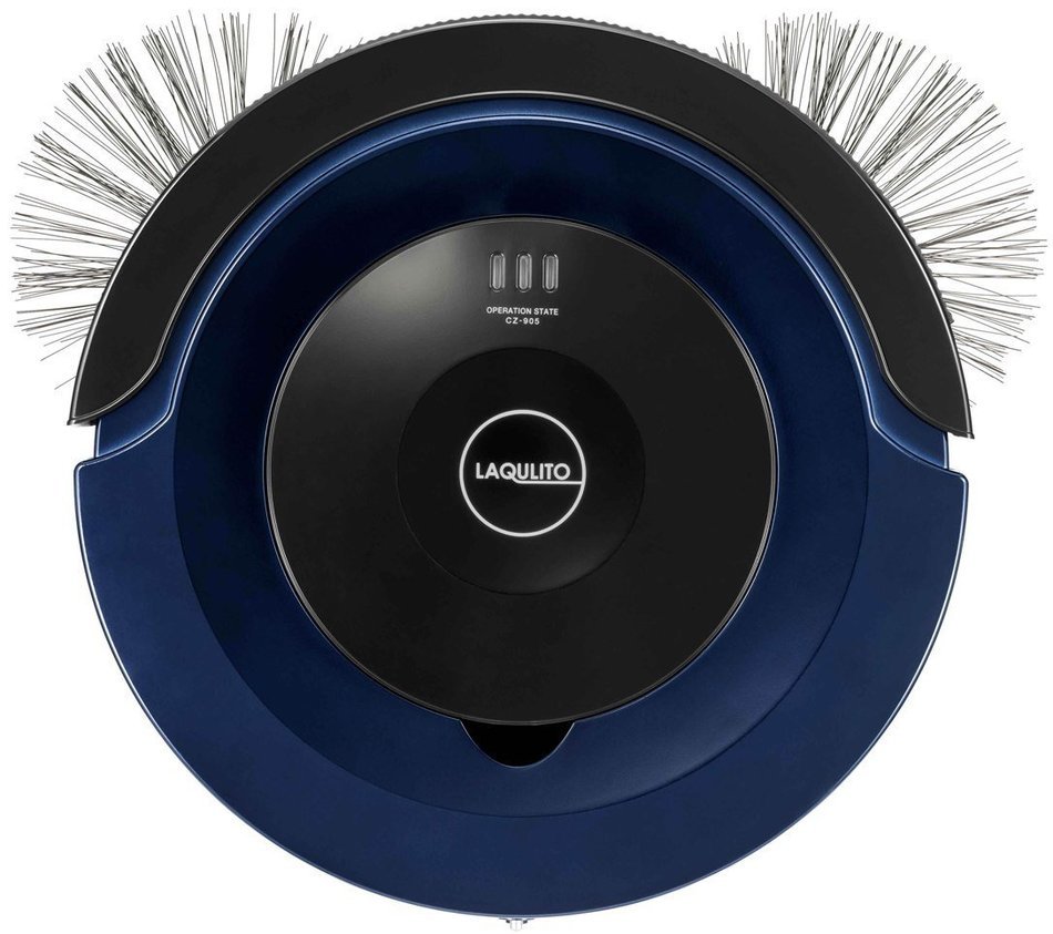 CCP [LAQULITO] automatic robot vacuum cleaner standard model dark blue CZ-905-DB N4
