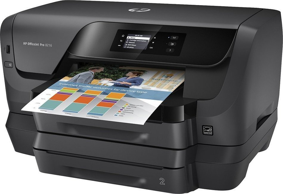 HP - OfficeJet Pro 8216 Wireless Inkjet Instant Ink Ready Printer N2
