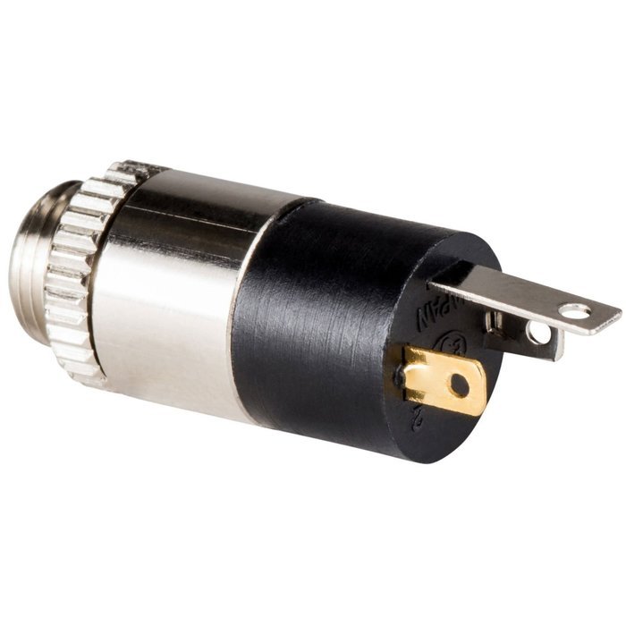 Lsgoodcare 20PCS 3.5mm Stereo Jack Panel Mount Connector
