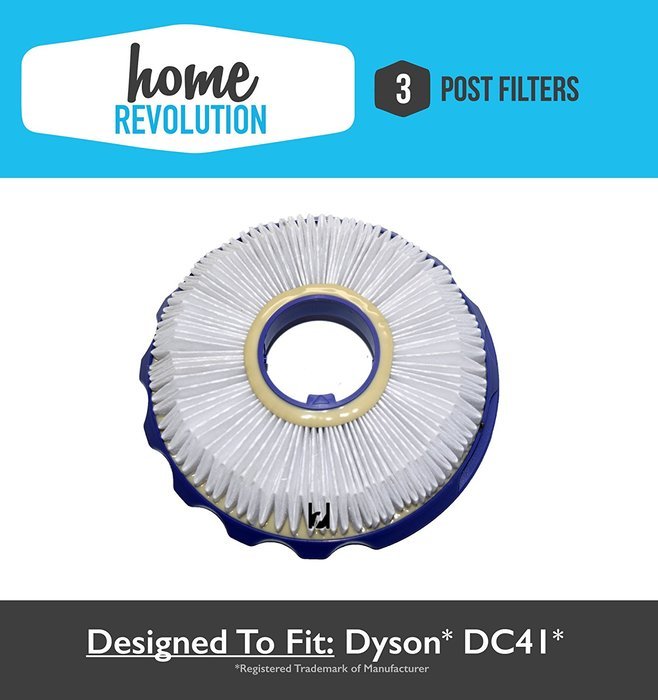 Dyson DC41 920769-01 Comparable HEPA Post Filter DC65 and DC66 Aftermarket, Home Revolution Brand Replacement... N3