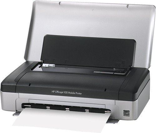 HP - Officejet 100 Wireless Printer - Gray/Black N3
