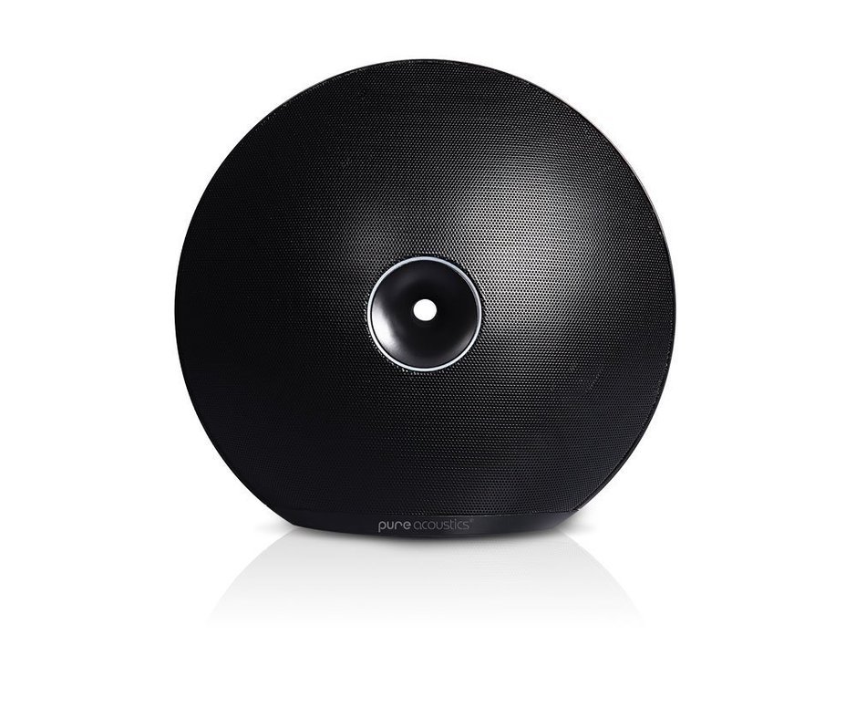 Pure Acoustics Halo Portable Wireless Bluetooth Speaker 10W Output Power, 8 Hours of Play White N2