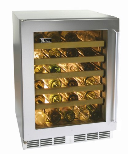 40 Bottles Single Zone Built-In Wine Refrigerator Hinge Location: Left