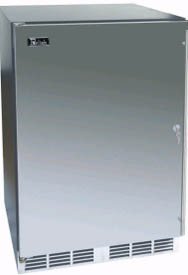 Perlick HP24FS-1R 24" Stainless Freezer With Solid Stainless Steel Door 5.3 cu. ft. Capacity Fully Integrated...