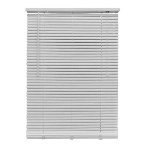 NIEN MADE USA 3172RDW Home Pointe White PVC Room Darkening Mini Blind, 1" by 31" by 72"