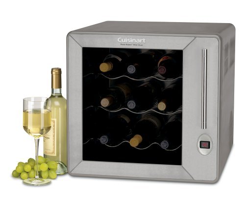 Cuisinart CWC-900 Private Reserve 11-Bottle Stainless-Steel Countertop Wine Cellar N2