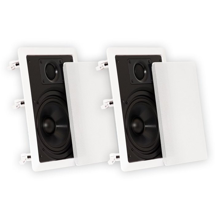 Theater Solutions CS6W 6.5 -Inch In Wall Home Theater Surround Sound Speakers Pair N2