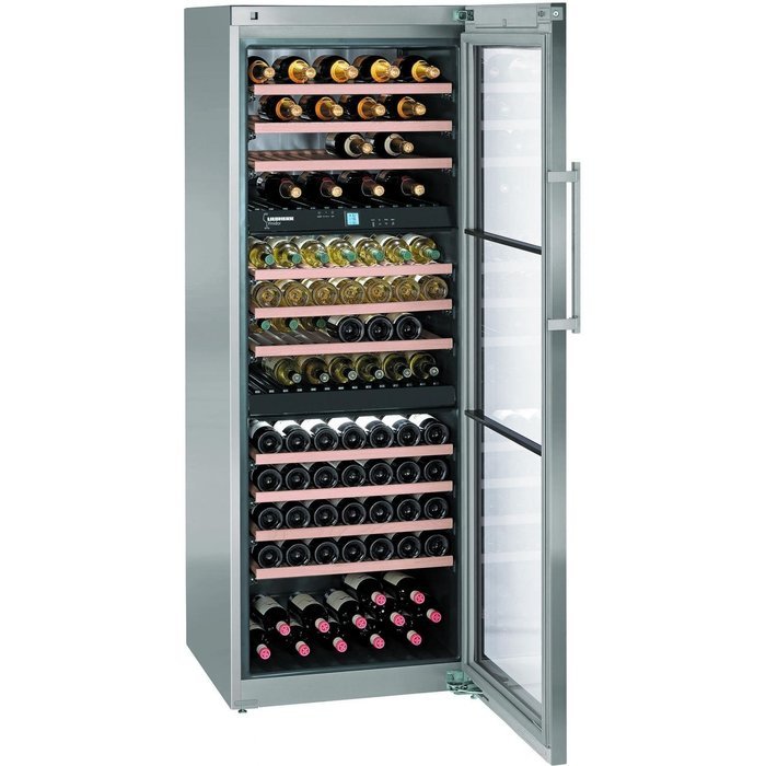 Liebherr WS17800 Freestanding 3 Zone TALL Wine Cabinet/178 bottle capacity/SS