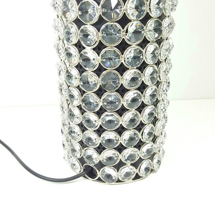 Chandelier Echo Speaker Stand with Crystals N3