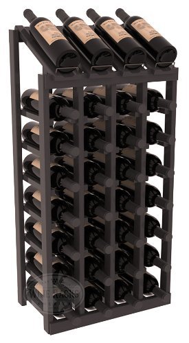 Wine Racks America Ponderosa Pine 4 Column 8 Row Display Top Kit. 13 Stains to Choose From! N12