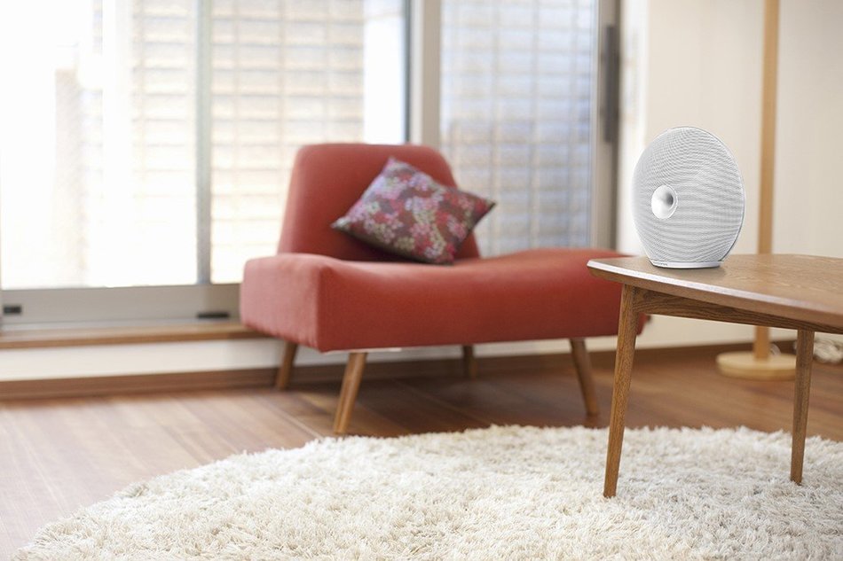 Pure Acoustics Halo Portable Wireless Bluetooth Speaker 10W Output Power, 8 Hours of Play White N3