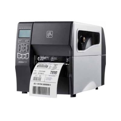 Zebra Technologies ZT23043-T01000FZ Series ZT230 4" TT Tabletop Printer, 300 dpi Resolution, Tear, Power Cord...