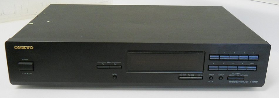 Onkyo T-4040 AM FM Stereo Tuner Digital Read Out
