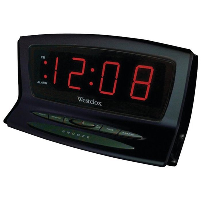 WESTCLOX 70012BK Instant-Set LED Alarm Clock Consumer electronics