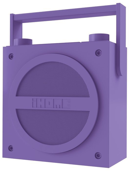 iHome iBT4BC Bluetooth Rechargeable Boombox with FM Radio