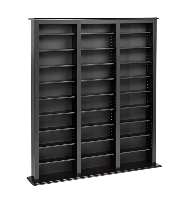 Black Triple Width Barrister Tower