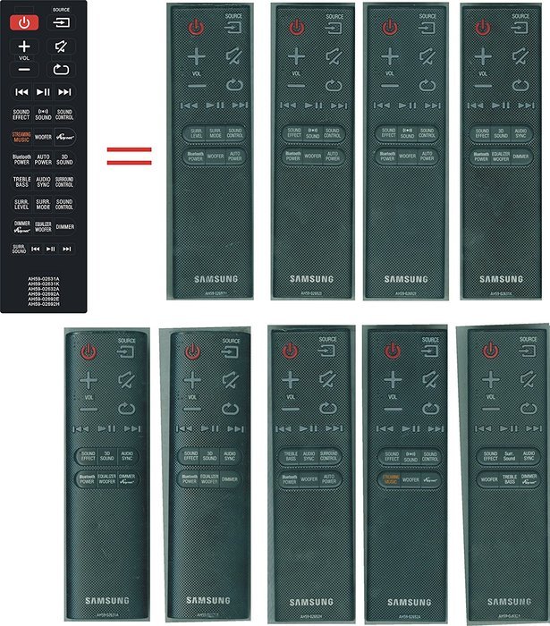 New Replace Remote AH59-02631A AH59-02631K AH59-02632A AH59-02692A AH59-02692E AH59-02692H Fit For SAMSUNG HW-H750...