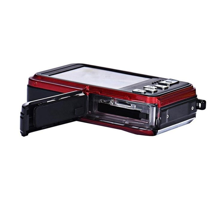 SSstar HD 1080P Double Screens Waterproof Digital Camera 2.7 inch + 1.8 inch Screens CMOS 16x Zoom Camcorder Mini... N4