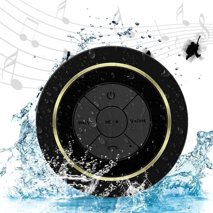 Aphse Bluetooth Speakers Portable Wireless Dust-proof / Water Resistant with BT 4.0 FM Radio LCD Display Shower...
