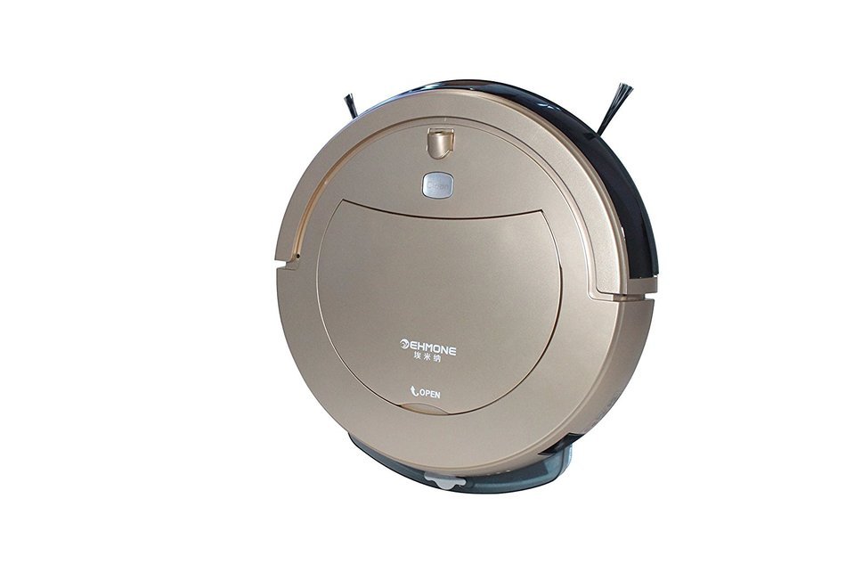 EHMONE Robot Vacuum Cleaner for Pets and Allergies Home with Mop and Camera Gold 520 N3