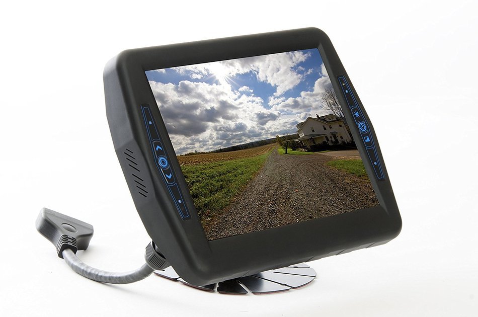 Inelmatic Industrial Grade Waterproof Sunlight Readable 8" Touch Screen Monitor N4