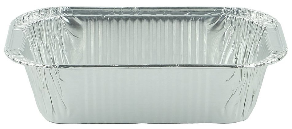Foil Small Mini-Loaf Bread Pan w/Clear Lid 20 Sets N3